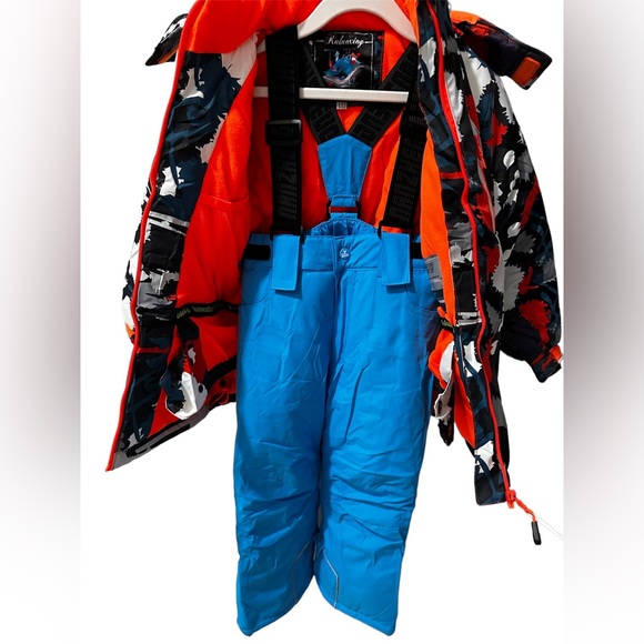 Boys Ski Jacket Snow Jacket Pants Suits - Picture 2 of 4